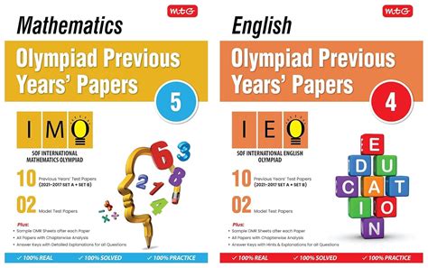 Buy MTG Mathematics (IMO) Olympiad Previous Years Papers with Mock Test ...