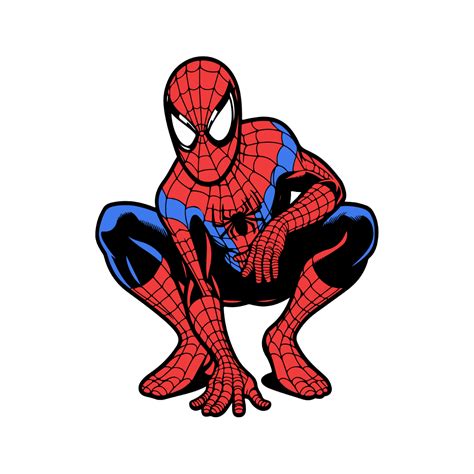 Free Spiderman Vector Clipart (PNG, SVG) to Edit Online