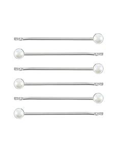 Buy Accessorize London Pearl Hair Grip Set| Hair Clip|One Size at Amazon.in