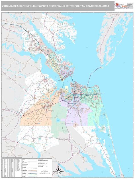 Norfolk Virginia Zip Code Map