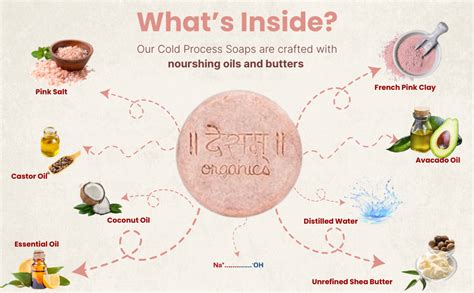 Buy Desam Organics Pink Salt & French Clay Natural Handmade Cold ...