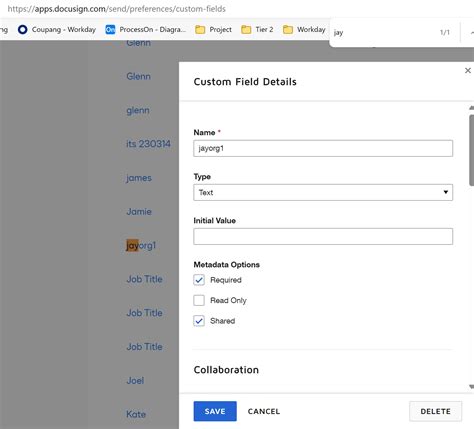 Image result for DocuSign Add a Number Field