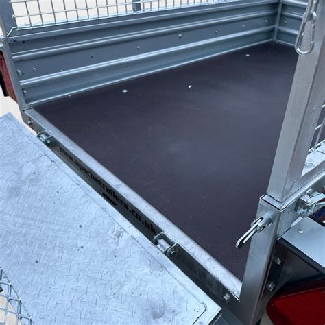 7ft x 5ft Cube MIDI 75 Box Trailer with 4ft Internal Height & Rear ...