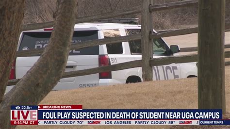 UGA campus death: Foul play suspected | LiveNOW from FOX