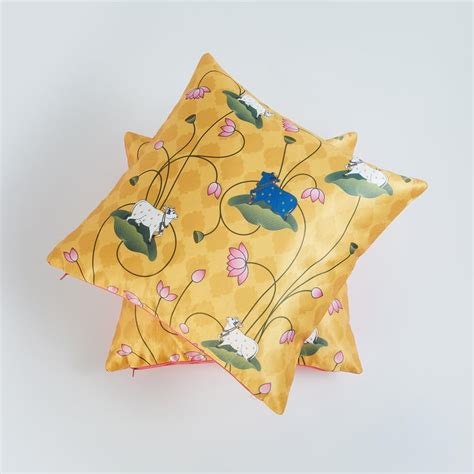 Buy Aurora Set of 2 Cushion Covers - 40x40cm from Home Centre at just ...