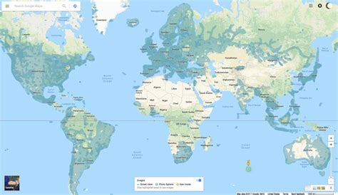 Google Street View Coverage Map 的图像结果