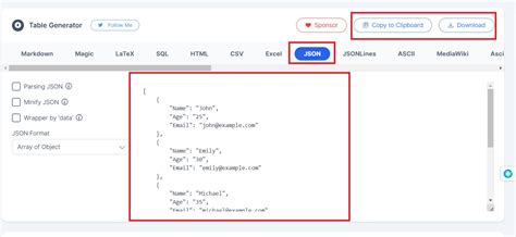 Image result for Excel Convert Array to JSON
