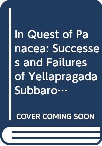 Buy In Quest of Panacea: Success and Failures of Yellaprageda SubbaRow ...