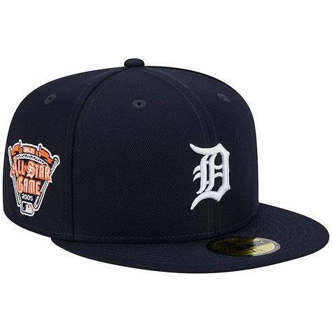 New Era Detroit Tigers 2005 All Star Game Team Color 59FIFTY Fitted Hat ...