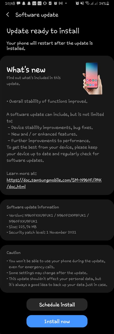 Image result for Galaxy Note 9 Update