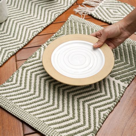 Handwoven Reversible Table Mat – Muun Home