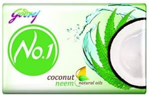 Godrej No.1 Coconut Neem Soap 50g - Price in India, Buy Godrej No.1 ...