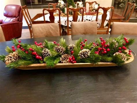 Image result for Rustic Christmas Table Decorations