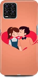 DIKRO Back Cover for REALME 8, RMX3085, COUPLE, LOVE, VALENTINE, LOVERS ...