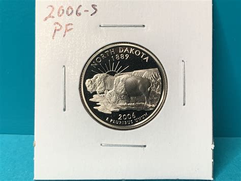 2006-S North Dakota 50 States Quarter - For Sale, Buy Now Online - Item ...