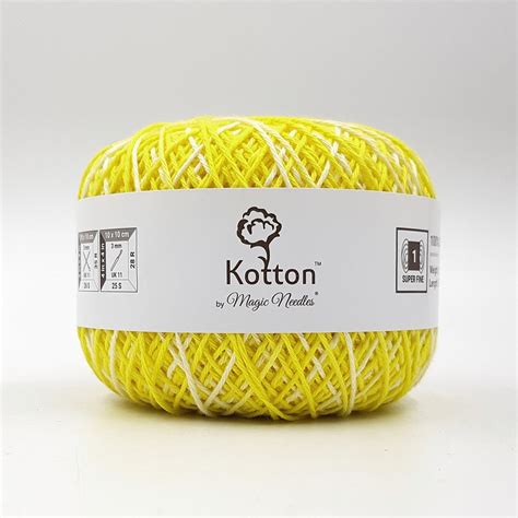 Cotton Yarn by Kotton 4 ply - Multi Color 31