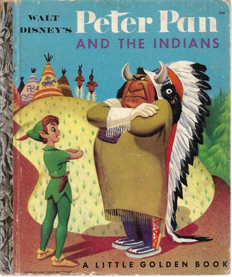 Walt Disney's Peter Pan and the Indians by Annie North Bedford: Very ...