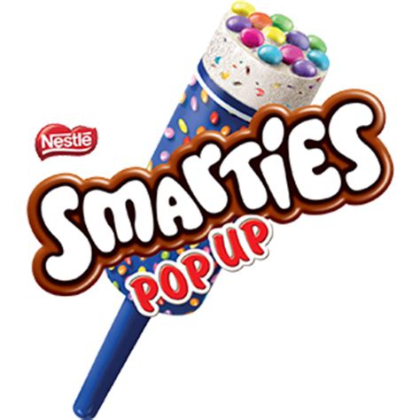 Smarties Push Up - Ice Cream Supply wholesale from D'Auria Brothers