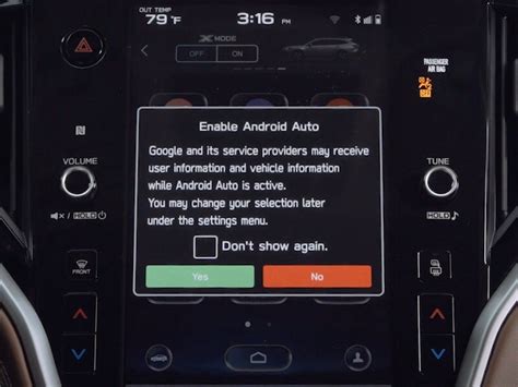 Image result for Subaru Android Auto Setup
