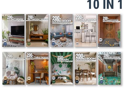 10-in-1 Interior Design For Home : LOOKBOOK ( Digital Download ...