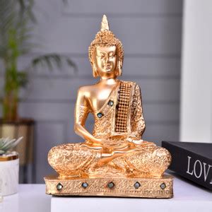 Ascension Sitting Buddha Idol Statue Showpiece for Home Office Decor ...