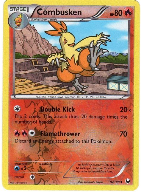 Buy Pokemon - Combusken (16/108) - BW - Dark Explorers - Reverse Holo ...