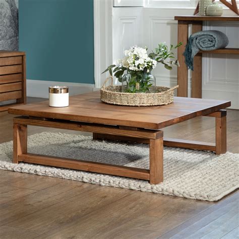 Square Coffee Tables Wood