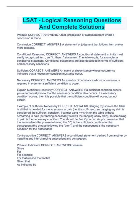 Image result for LSAT Practice Questions Examples