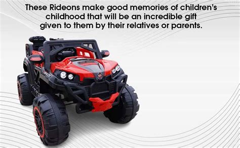 Babyville Kids Electric 2 seater Battery Operated Ride on Jeep for Kids ...