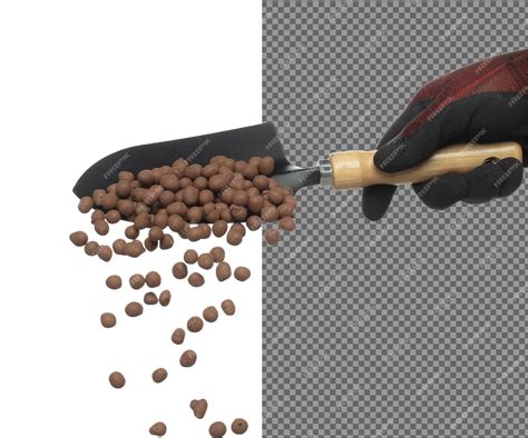 Premium PSD | Clay Drainage big size ball pour fall down explosion in ...