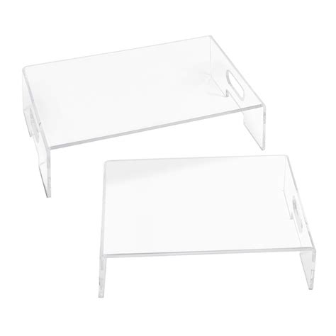 Real Simple 2-Piece Acrylic Computer Riser | At Home
