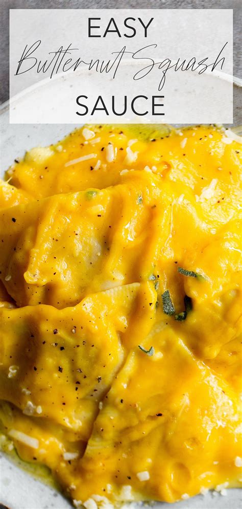 Easy butternut squash pasta sauce – Artofit