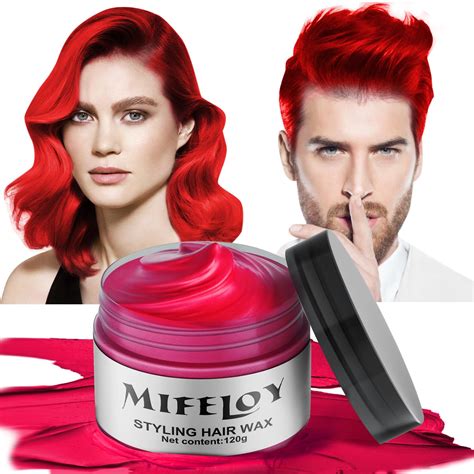Red Hair Dye Men