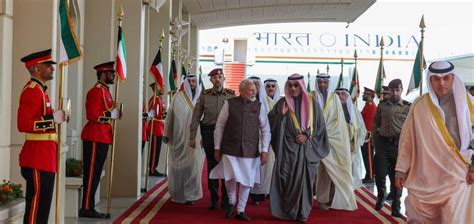 PM Modi arrives in Kuwait