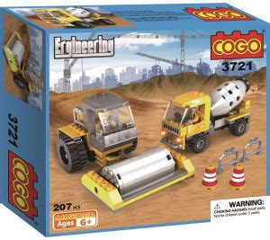 ToysBuggy Cogo Engineering Block Set - 3721 - Cogo Engineering Block ...