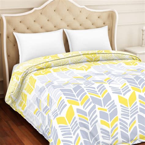 Buy SPACES Atrium Plus Printed Cotton Double Quilt from SPACES at just ...