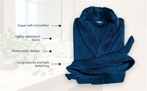 Buy Cotton Bolls Textiles Luxury Plush Microfiber Bath Robe For Women ...