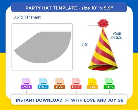 Party Hat Template