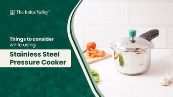 Things to Consider While Using Stainless Steel Pressure Cooker – The ...