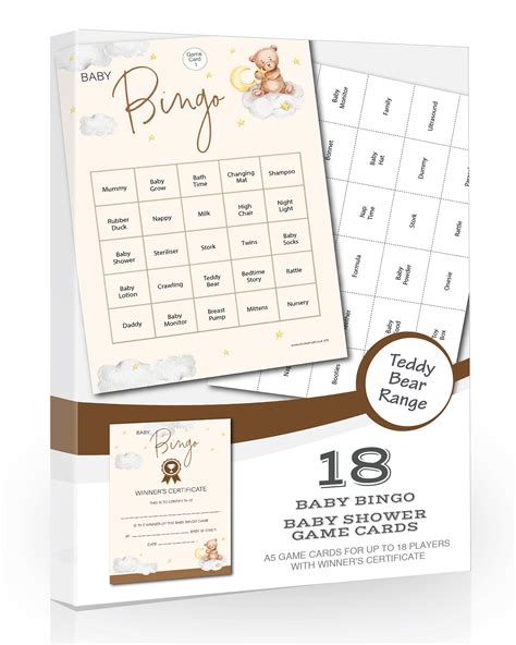 Olivia Samuel 18 Player A5 Size Unisex Baby Bingo Baby | Desertcart INDIA