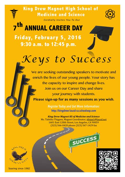 Career Day – Annual Events – King/Drew Magnet High School of Medicine ...