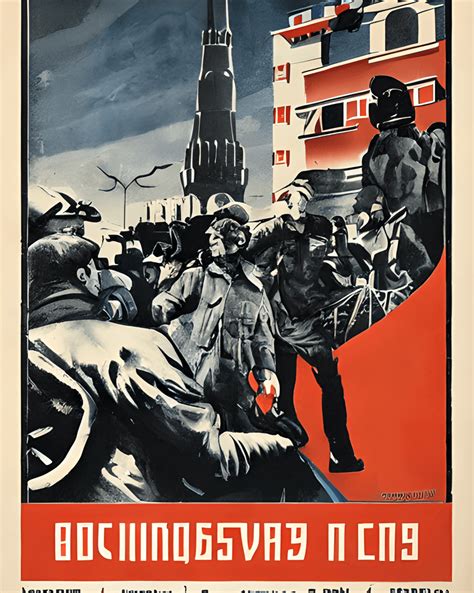 Soviet Union Cold War Retro Propaganda Poster Moscow · Creative Fabrica