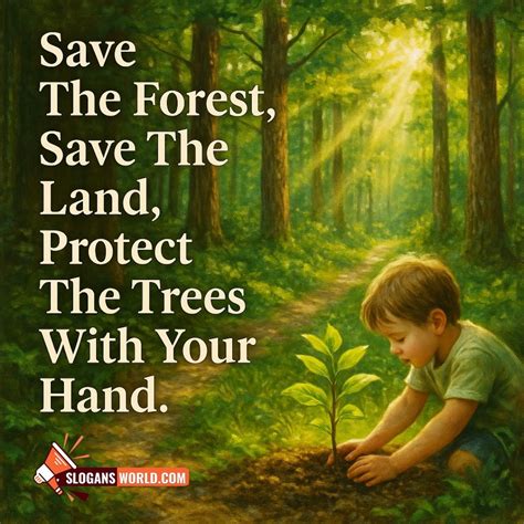 Creative Forest Conservation Slogans for Eco Awareness & Action