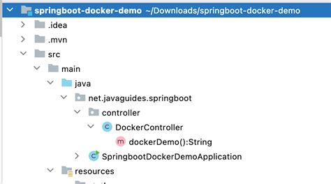 How to Spring Boot Application in Docker IntelliJ 的图像结果