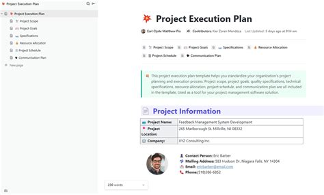 Image result for Project Plan Documentation