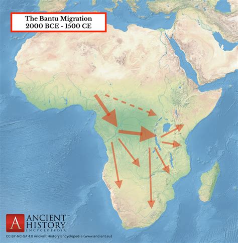 Bantu People Map