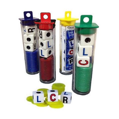【Hot】 LCR Dice Left Center Right Game | Lazada PH