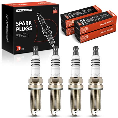 4 Pcs Iridium & Platinum Spark Plugs for 2016 Jeep Renegade | A-Premium