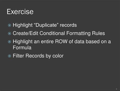Conditional Formatting Tutorial 的图像结果