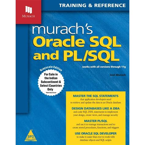 Murachs oracle sql pl sql paperback bookzone